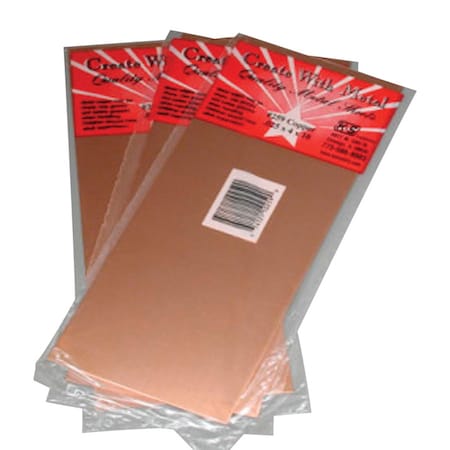 K&S Precision Metals K&S 0.025 in. X 4 in. W X 10 in. L Copper Plain Sheet Metal 259